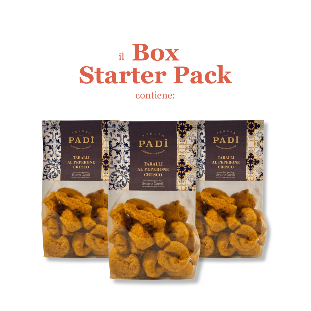 Box Starter Pack Gourmet Peperone Crusco di Senise IGP | Delizie Lucane con Peperoni Cruschi, Pasta, Polvere Zafaran e Taralli - immagine 8